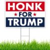Trump 2024 Yard Sign Donald Trump 2024 Honk For Trump