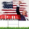 Trump 2024 Yard Sign I’m Voting For The Felon