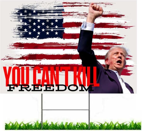 Trump 2024 Yard Sign I’m Voting For The Felon