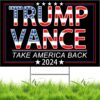 Trump 2024 Yard Sign Make America Great Again Trump Vance