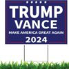 Trump 2024 Yard Sign Trump Vance President Vice President