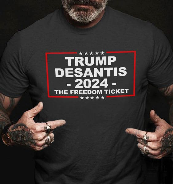 Trump Desantis 2024, The Freedom Ticket Trump Desantis 2024, The Freedom Ticket