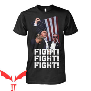 Trump Shooting T-Shirt Fight Fight Fight