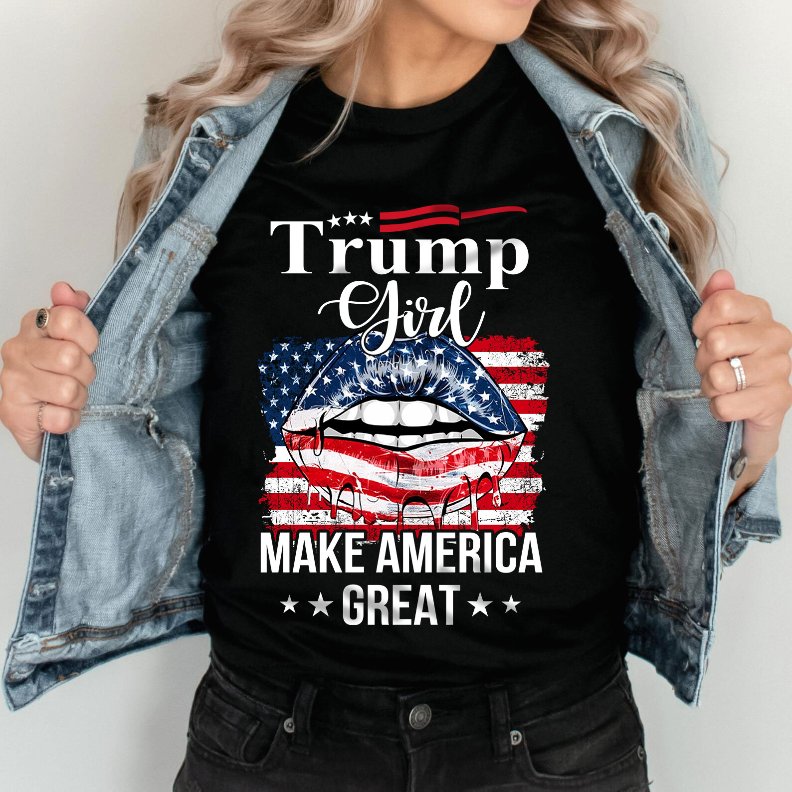 Trump girl - Make America great, Trump supporters, Donald Trump America president Trump girl - Make America great, Trump supporters, Donald Trump America president