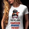 Trump girl – Proud to be a canceled unwoke patriot, Donald Trump America president