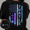 Turtle Heartbeat, American Flag, Independence Day, 4th Of July