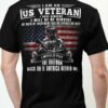 US Veteran America Flag – I am an US veteran i have serverd i will be of service my bath of enlistment