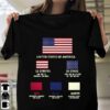 United States of America 13 stripes 50 stars red blue white