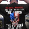Veteran Skull America – The devil whispers you can’t withstand the storm the veteran replies i am the feckin storm
