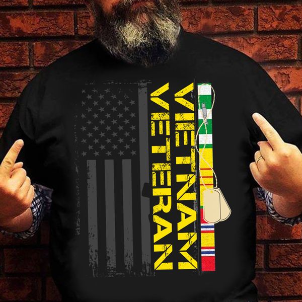 Vietnam veteran American flag Vietnam veteran American flag