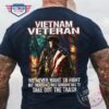 Vietnam veteran we never want to fight but there are times someone has to take out the trash American flag