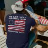 We are not descended from fearful men – America flag, America independence day