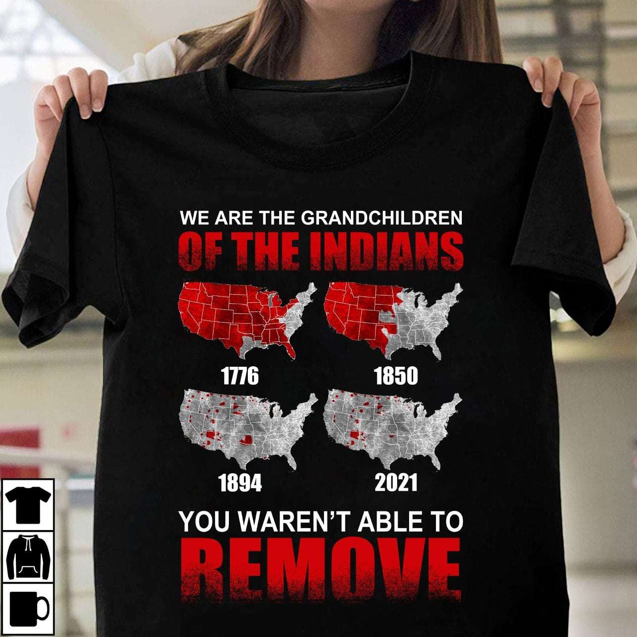 We are the grandchildren of the indians you weren't able to remove We are the grandchildren of the indians you weren't able to remove
