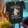 Women veterans don’t have attitude we have standards American flag