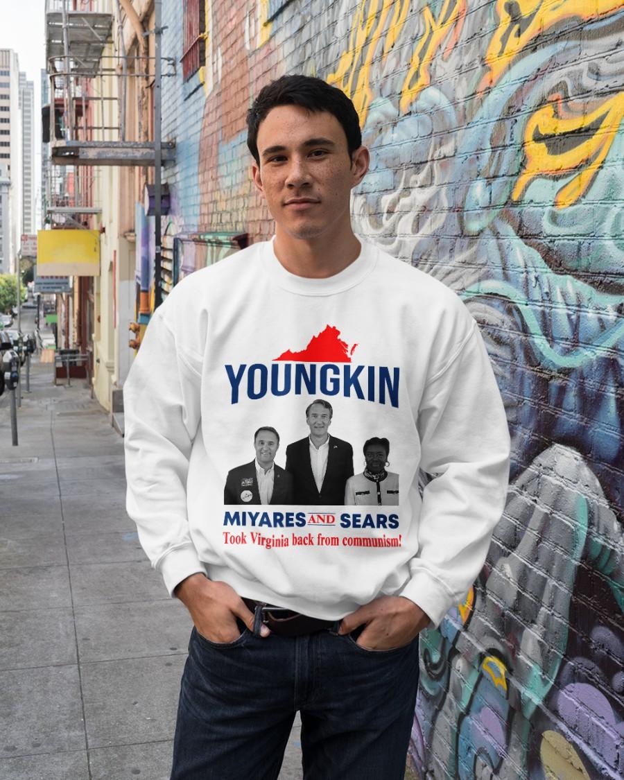 Youngkin Miyares and Sears - Took Virginia back, Communism party Youngkin Miyares and Sears - Took Virginia back, Communism party