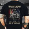Your first mistake was to assume I’d be one of the sheep – US veterans gift, skull army