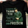a heartfelt thank you to those who have fought for our freedom American Independence day