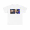 Trump with bandaged ear fires up RNC in first appearance since rally shooting T-shirt