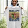 celebrate Juneteenth African American freedom vintage