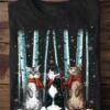 cute cats with scarf Christmas