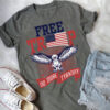 free Trump no more tyranny eagle American flag
