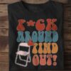 fuck around and find out Montgomery Alabama brawl chair