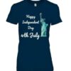 happy independence day 4th of July Statue of Liberty