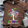 happy national hispanic heritage month colorful tree