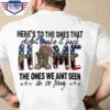 here’s to the ones that didn’t make it back home the ones we ain’t seen in so long US veteran Independence day