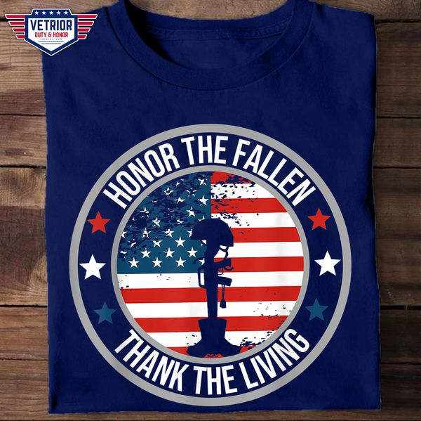 honor the fallen thank the living US flag honor the fallen thank the living US flag