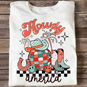 howdy America cowboy items firework Independence day