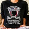 i am a veteran my oath of enlistment has no expiration date don’t mess with my flag if this offends you i don’t care American flag