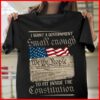 i want a government small enough to fit inside the constitution American Independence day