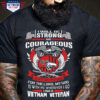 i will be strong and courageous I am a Vietnam veteran USA