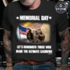 memorial day Let’s remember those who made the ultimate sacrifice America