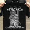 mess with me and from a place you won’t see i’ll make a sound you won’t hear American soldier US flag