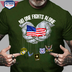 no one fights alone US Army America
