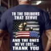 to the soldiers that served and the ones we’ve lost thank you eagle coffin veteran day American flag