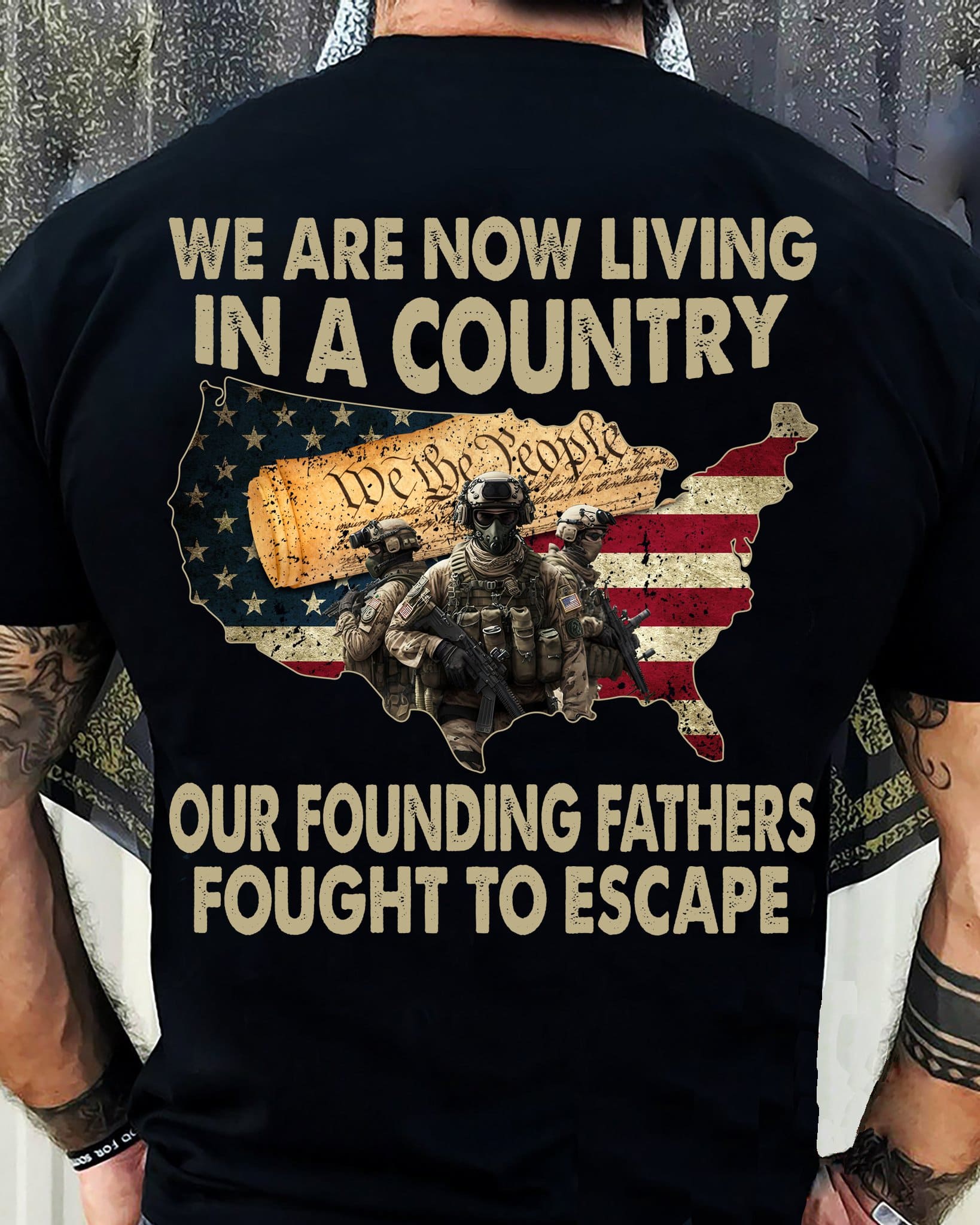 we are living in a country our founding fathers fought to escape soldier American freedom we are living in a country our founding fathers fought to escape soldier American freedom