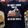 we don’t know them all but we owe them all eagle coffin American veteran day