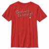 Boy’s Guardians of the Galaxy Holiday Special Season’s Grootings T-Shirt