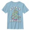 Boy’s Lost Gods Christmas Tree Rockin’ Around T-Shirt