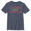 Boy’s Lost Gods Cuddles & Christmas Movies T-Shirt