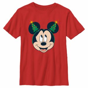 Boy’s Mickey & Friends Christmas Tree Ears T-Shirt