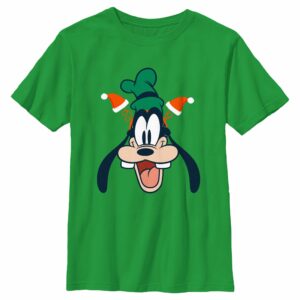 Boy’s Mickey & Friends Goofy Christmas Ears T-Shirt
