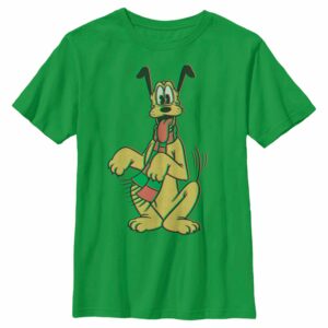 Boy’s Mickey & Friends Happy Tail Pluto Holiday T-Shirt