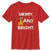 Boy’s Mickey & Friends Merry and Bright Pluto T-Shirt