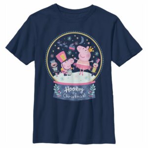 Boy’s Peppa Pig Hooray it’s Christmas T-Shirt