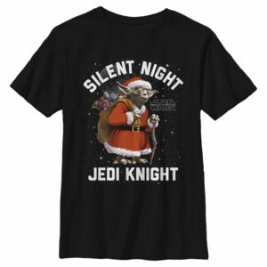 Boy’s Star Wars Christmas Stanta Yoda T-Shirt