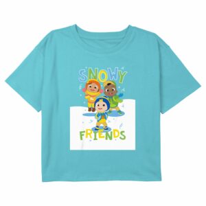Girl’s CoComelon Snowy Friends T-Shirt